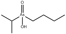 Butyl(isopropyl)arsinic acid Struktur