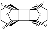 Tricyclo[6.4.0.0(2,7)]dodecane-1,2,7,8-tetracarboxylic Dianhydride Struktur