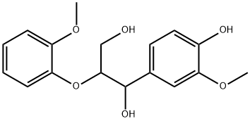 GUAIACYLGLYCEROL-BETA-GUAIACYL ETHER Struktur