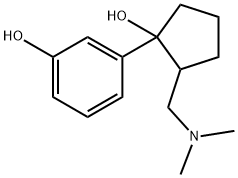 3-[2-[(Dimethylamino)methyl]-1-hydroxycyclopentyl]phenol Struktur