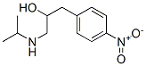 1-(Isopropylamino)-3-(p-nitrophenyl)-2-propanol Struktur