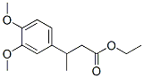 3-(3,4-Dimethoxyphenyl)butyric acid ethyl ester Struktur