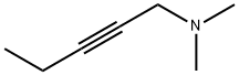 1-DIMETHYLAMINO-2-PENTYNE Struktur