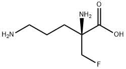 L-Ornithine, 2-(fluoromethyl)- (9CI) Struktur