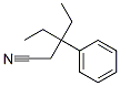 3-Ethyl-3-phenylvaleronitrile Struktur