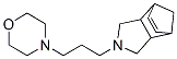 4-(3-Morpholinopropyl)-4-azatricyclo[5.2.1.02,6]dec-8-ene Struktur