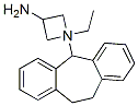 1-[10,11-Dihydro-5H-dibenzo[a,d]cyclohepten-5-yl]-N-ethyl-3-azetidinamine Struktur