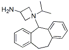 1-[10,11-Dihydro-5H-dibenzo[a,d]cyclohepten-5-yl]-N-isopropyl-3-azetidinamine Struktur