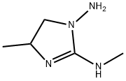 1H-Imidazole-1,2-diamine,4,5-dihydro-N2,4-dimethyl-(9CI) Struktur