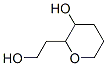 2H-Pyran-2-ethanol, tetrahydro-3-hydroxy- (9CI) Struktur