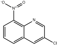 3-CHLORO-8-NITROQUINOLINE Struktur