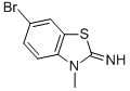 6-BROMO-3-METHYL-1,3-BENZOTHIAZOL-2(3H)-IMINE Struktur