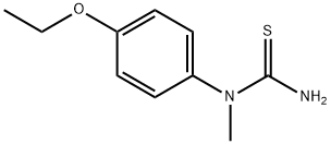 Thiourea,  N-(4-ethoxyphenyl)-N-methyl- Struktur