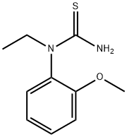 Thiourea,  N-ethyl-N-(2-methoxyphenyl)- Struktur