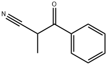 2-methyl-3-oxo-3-phenyl-propanenitrile Structure