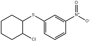 2-Chlorocyclohexyl 3-nitrophenyl sulfide Struktur