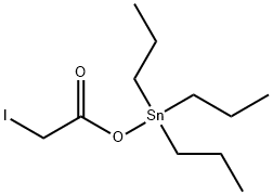 [(Iodoacetyl)oxy]tripropylstannane Struktur