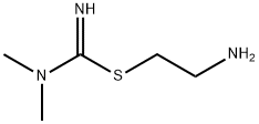 Carbamimidothioic acid, N,N-dimethyl-, 2-aminoethyl ester (9CI) Struktur