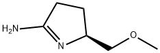 2H-Pyrrol-5-amine,3,4-dihydro-2-(methoxymethyl)-,(S)-(9CI) Struktur