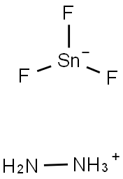 HYDRAZINIUM TRIFLUOROSTANNITE Struktur