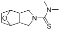 Hexahydro-2-(dimethylthiocarbamoyl)-4,7-epoxyisoindoline Struktur