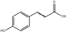 p-Hydroxy-cinnamic acid Structure