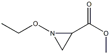 2-Aziridinecarboxylicacid,1-ethoxy-,methylester,cis-(9CI) Struktur