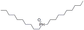 Didecylphosphine oxide Struktur