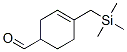 4-Trimethylsilylmethyl-3-cyclohexene-1-carbaldehyde Struktur