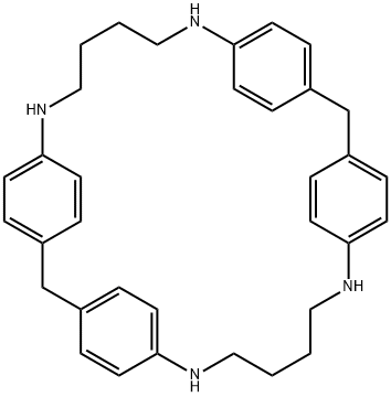 1,6,20,25-TETRAAZA[6.1.6.1]PARACYCLOPHANE Struktur