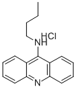 9-Butylaminoacridine hydrochloride Struktur