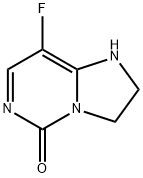 Imidazo[1,2-c]pyrimidin-5(1H)-one, 8-fluoro-2,3-dihydro- (9CI) Struktur