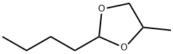 2-butyl-4-methyl-1,3-dioxolane Struktur