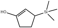 1-Cyclopenten-1-ol, 3-(trimethylsilyl)- (9CI) Struktur