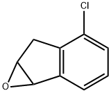 5-CHLORO-6,6A-DIHYDRO-1AH-1-OXA-CYCLOPROPA[A]INDENE Struktur