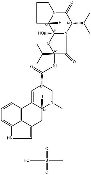 ergocorninine methanesulfonate Struktur