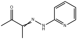 biacetyl mono(2-pyridyl)hydrazone Struktur