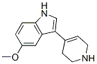 5-methoxy 3-(1,2,3,6-tetrahydro-4-pyridinyl)1H indole Struktur