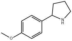 2-(4-METHOXY-PHENYL)-PYRROLIDINE price.