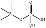 Trimethylsilyl dihydrogen phosphate Struktur