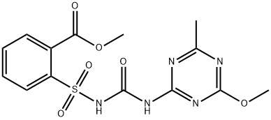 METSULFURON METHYL Structure