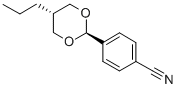 TRANS-4-(5-PROPYL-1,3-DIOXAN-2-YL)BENZONITRILE Struktur