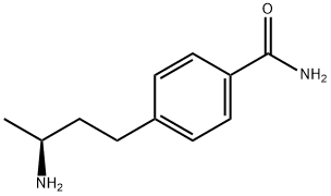 (S)-4-(3-aminobutyl)benzamide  Struktur