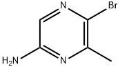 2-AMINO-5-BROMO-6-METHYLPYRAZINE Struktur