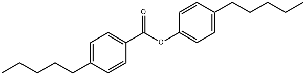 4-PENTYLPHENYL 4-PENTYLBENZOATE, 97 Struktur