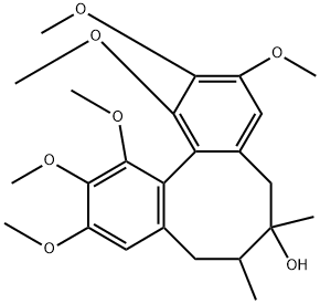 Schisandrin Struktur