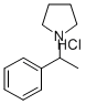 1-(alpha-Methylbenzyl)pyrrolidine hydrochloride Struktur