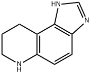 1H-Imidazo[4,5-f]quinoline,  6,7,8,9-tetrahydro- Struktur