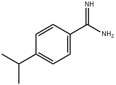 Benzenecarboximidamide, 4-(1-methylethyl)- (9CI) Struktur