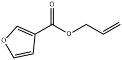 3-Furancarboxylicacid,2-propenylester(9CI) Struktur